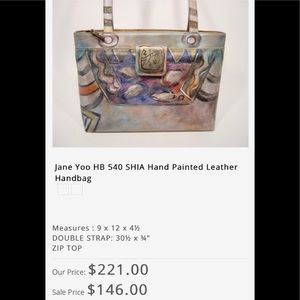 Jane Yoo Wearable Art Bag